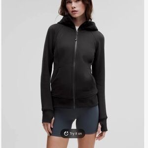lululemon athletica Women's Black Zip-Up Hoodie
